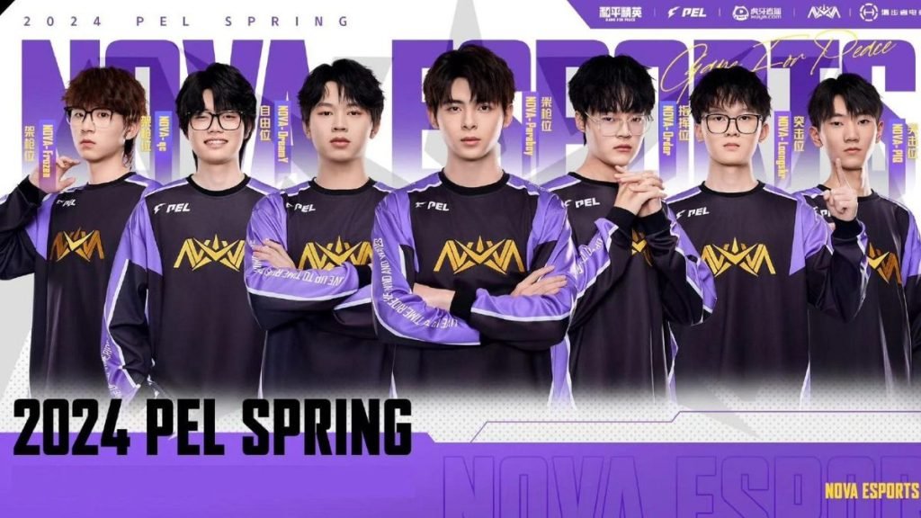 Nova Esports Reveals PUBG Mobile Roster for PEL 2024 Spring Tournament in China