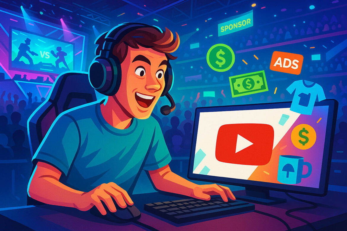 YouTuber Income in esports and gaming