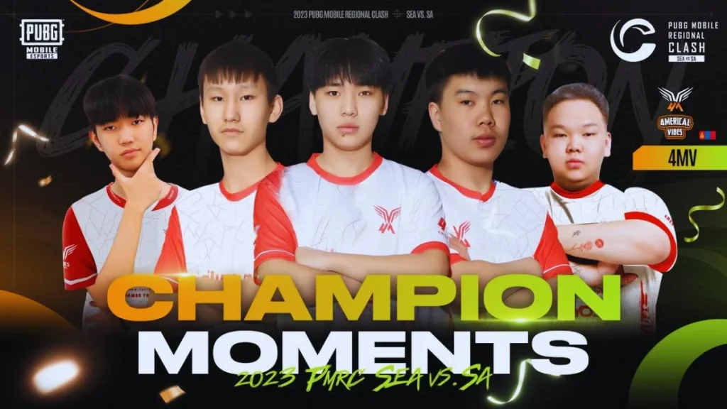 TOP Moves: 4Merical Vibes PUBG Team Grows