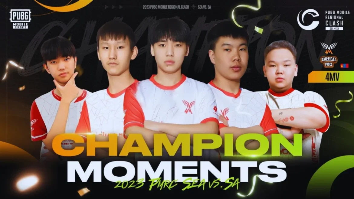 TOP Moves: 4Merical Vibes PUBG Team Grows