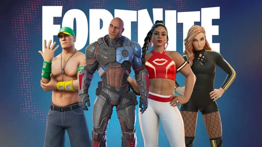 Fortnite Meets The WWE: Exclusive Skins Available Now