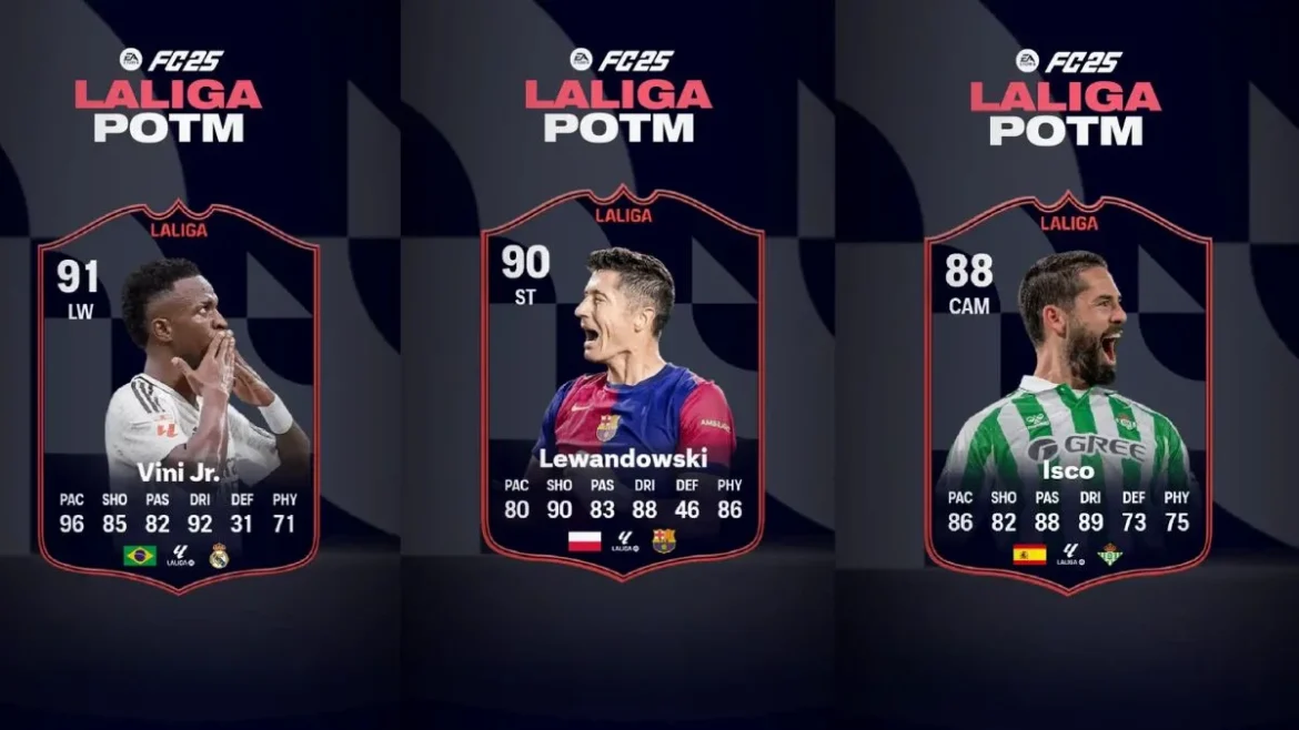 EA FC 25 LaLiga POTM April: Pedri vs Alvarez And Nominees