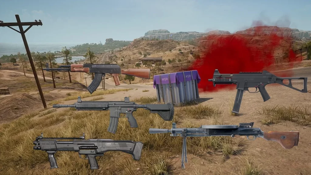 PUBG Mobile: Top 10 Ground Loot Guns For Chicken Dinner