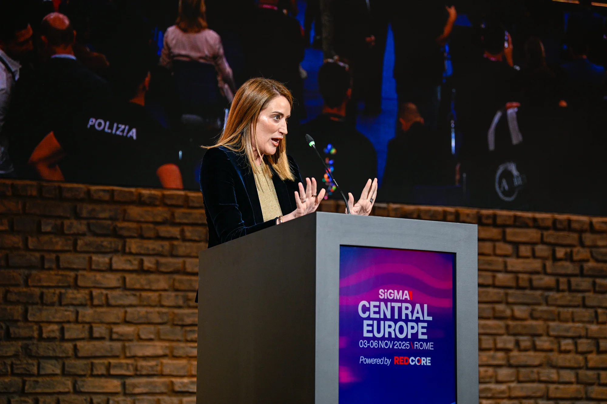 Roberta Metsola Opens SiGMA Central Europe With A Message Of Unity