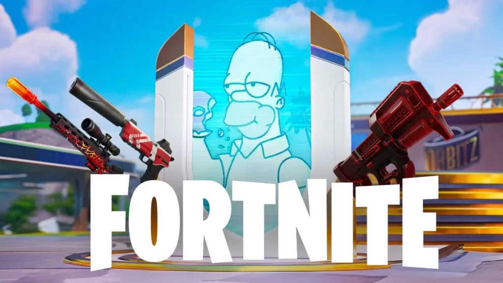 New Fortnite Update: New Exotic Weapons Incoming With The Simpsons Collaboration