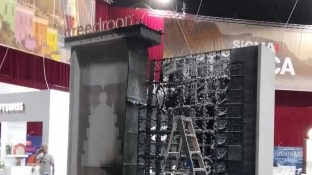 Fire Reported At Choice Gaming Booth During SiGMA Africa Event